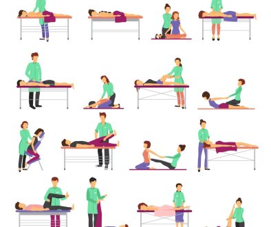 Massage Icons Set