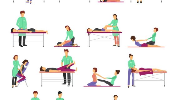 Massage Icons Set